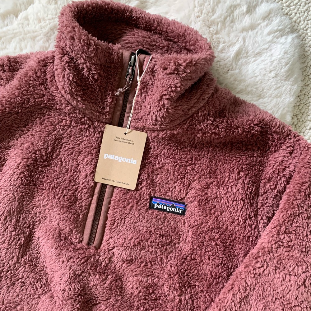 NWT Patagonia Los Gatos fleece pullover, size M